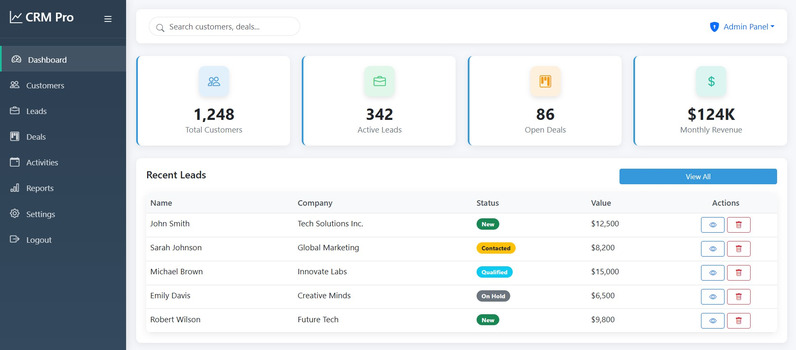 CRM Project